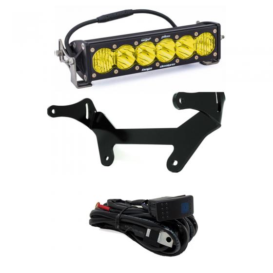 Can-Am Maverick X3 Amber 10 Inch Onx6+ Shock Mount Kit Baja Designs image 0