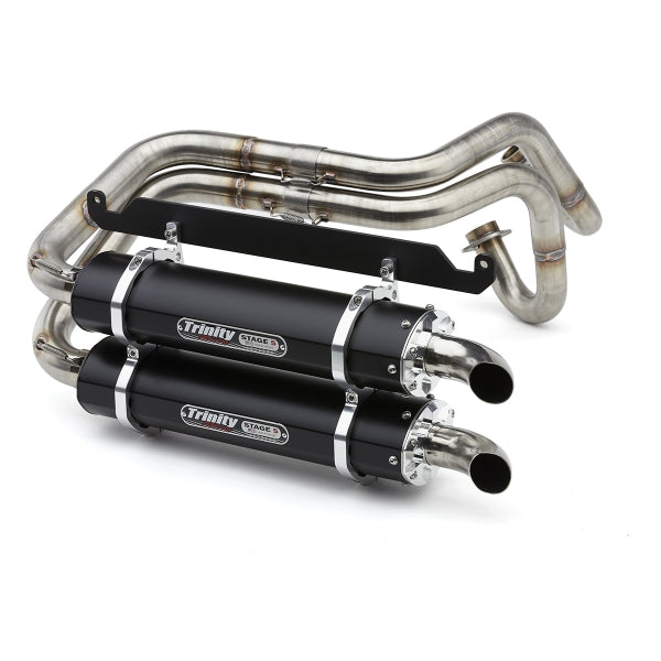 Honda Talon Dual Exhaust System - Black image 0
