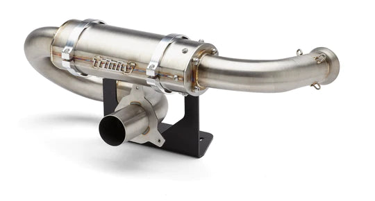 Maverick X3 Center Exit Slip On Exhaust - Trinity Racing image 0