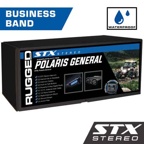 Polaris General Stx Stereo Complete Utv Communication Kit image 0