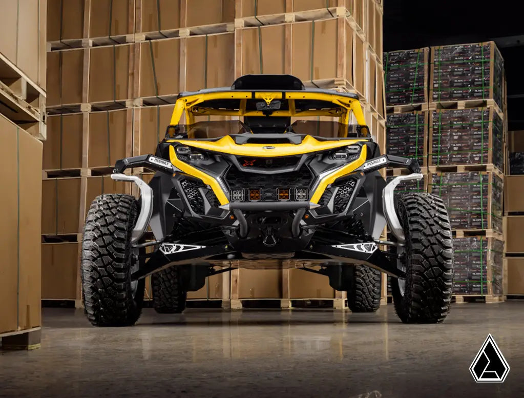 Assault Industries Can-Am Maverick R High-Clearance Boxed Lower and Upper A-Arms image 0