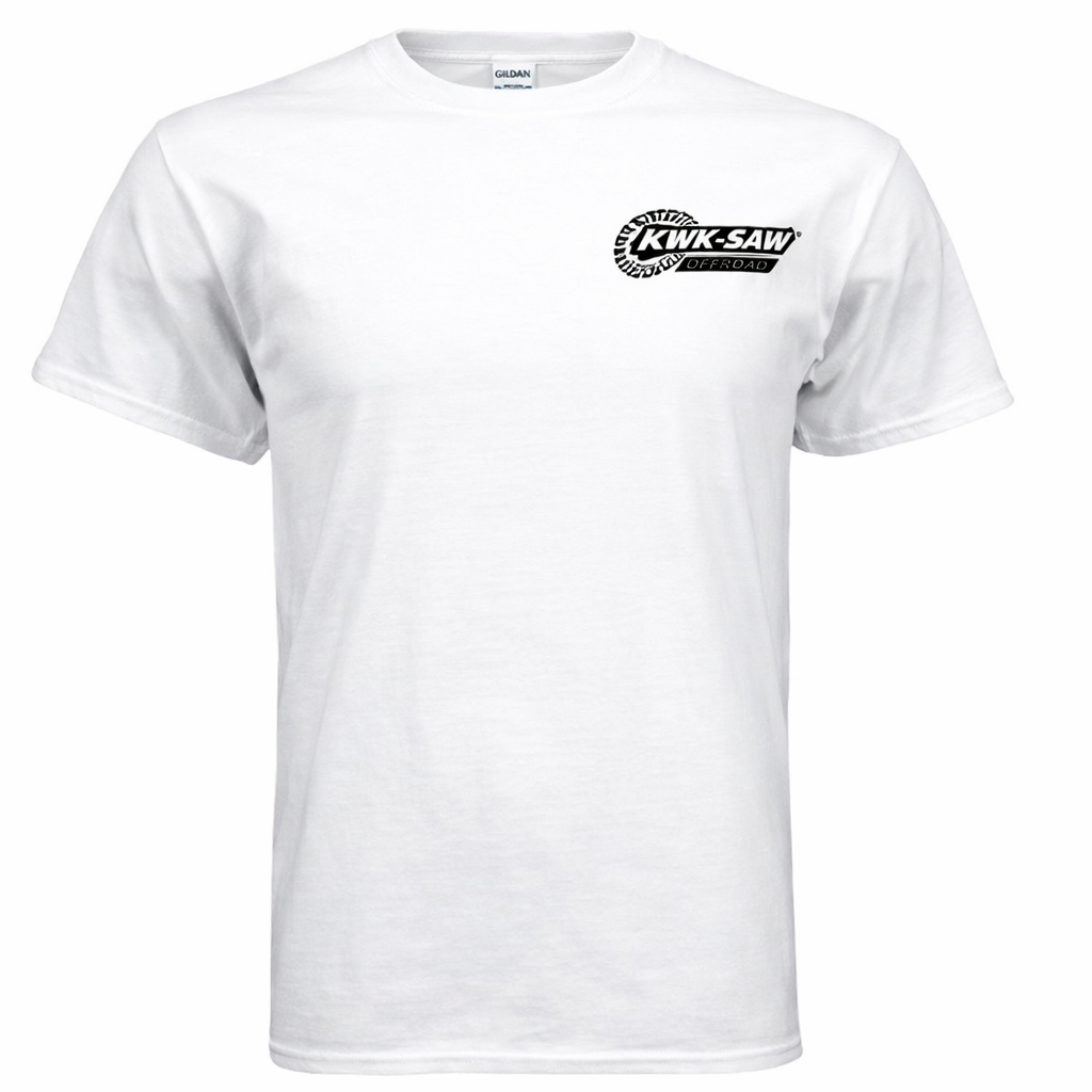 Glory T-Shirt - WHITE – Kwik-Saw Racing