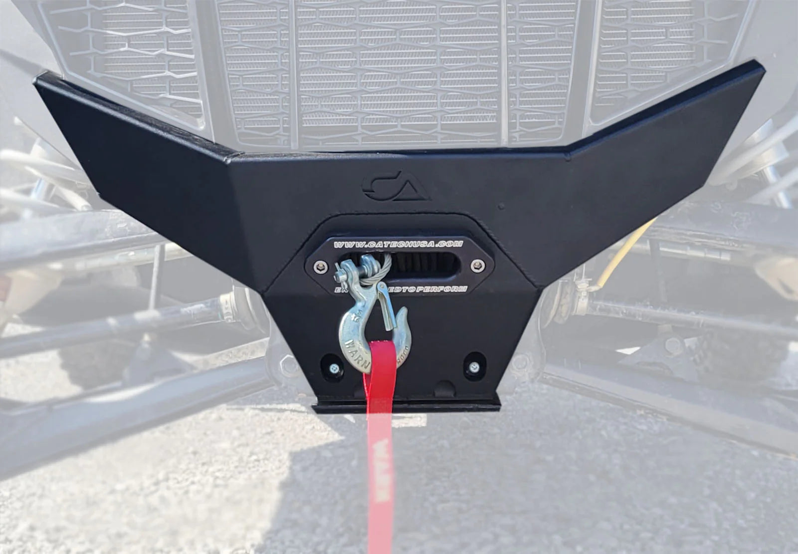 Polaris Rzr Pro R Front Winch Bumper - Ca Tech image 0