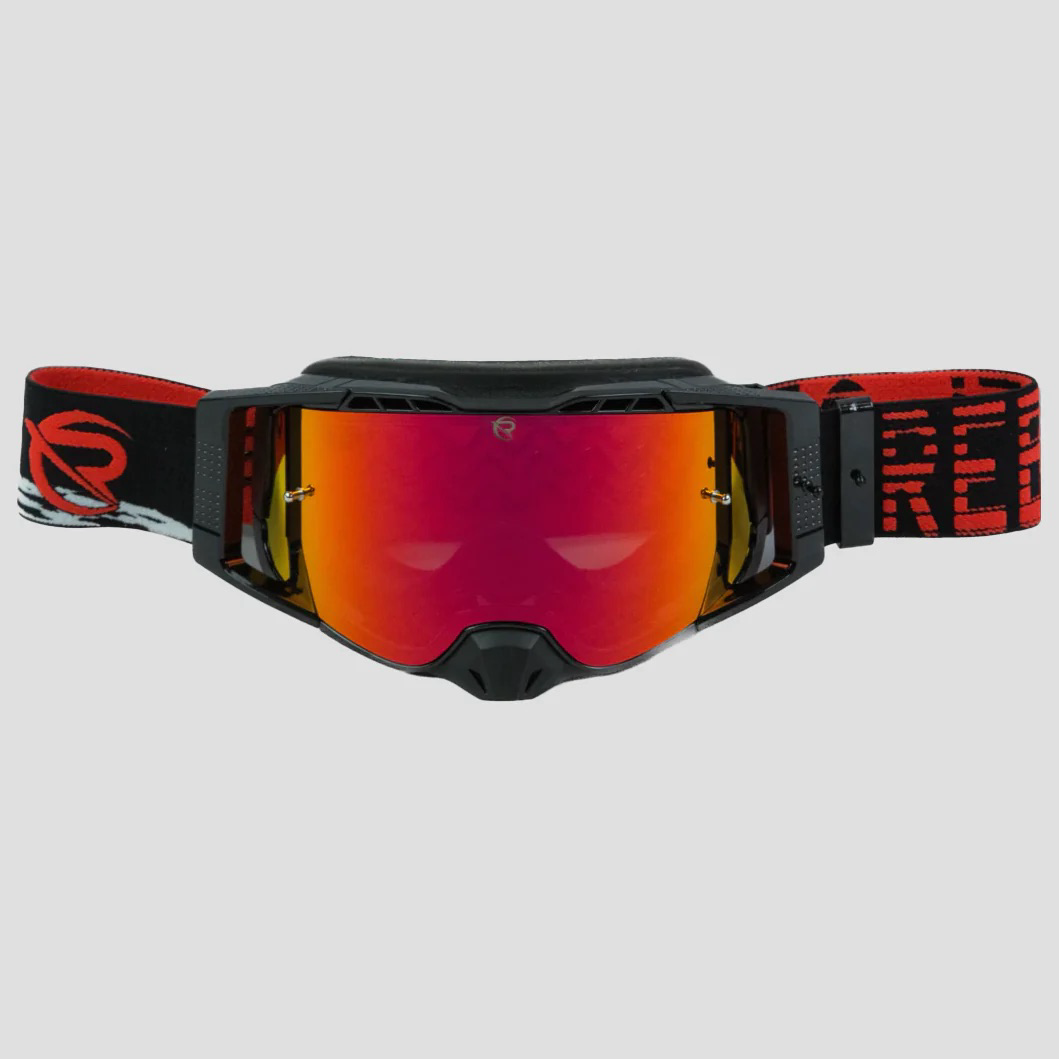 Defiant Pro Motocross Goggle: Crimson image 0