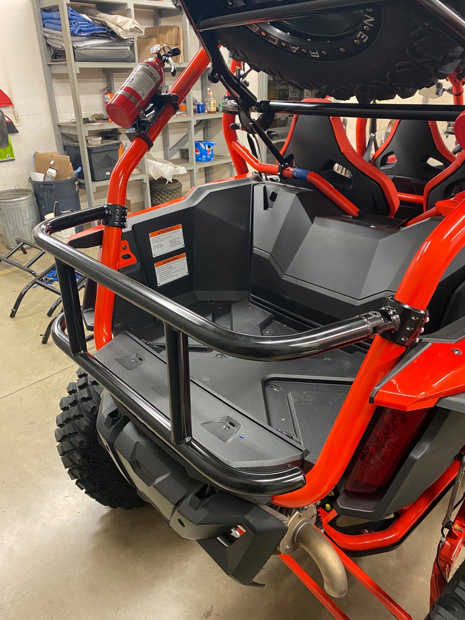 Honda Talon Swinging Bed Extender/Tailgate - Ajk Offroad image 0