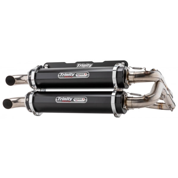 Rzr Rs1 Dual Exhaust System Black image 0