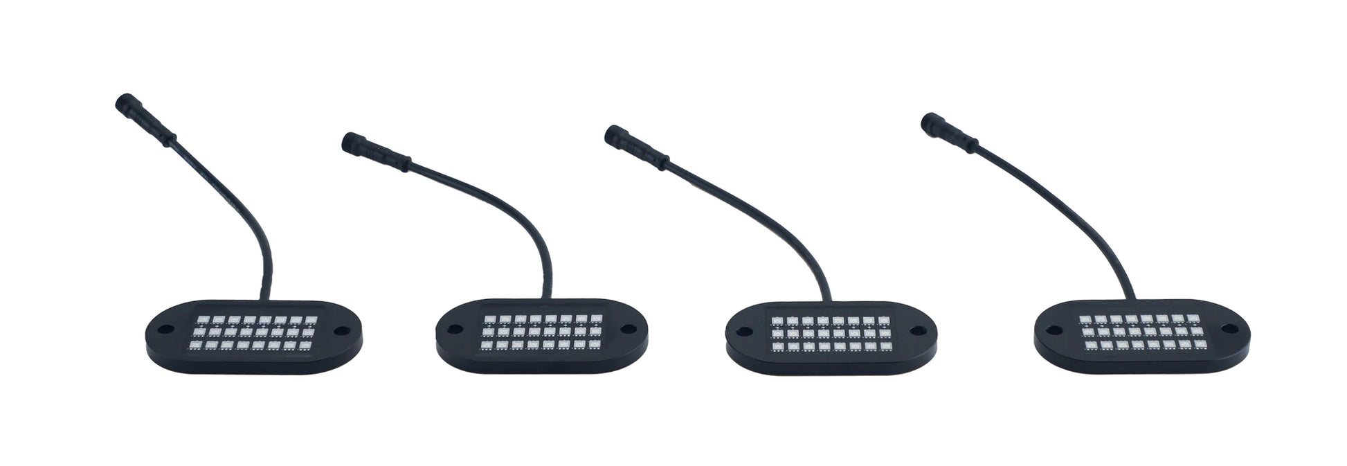 187 Style Rock Lights 2.0 W/ Control Harness - 5150 Whips image 0