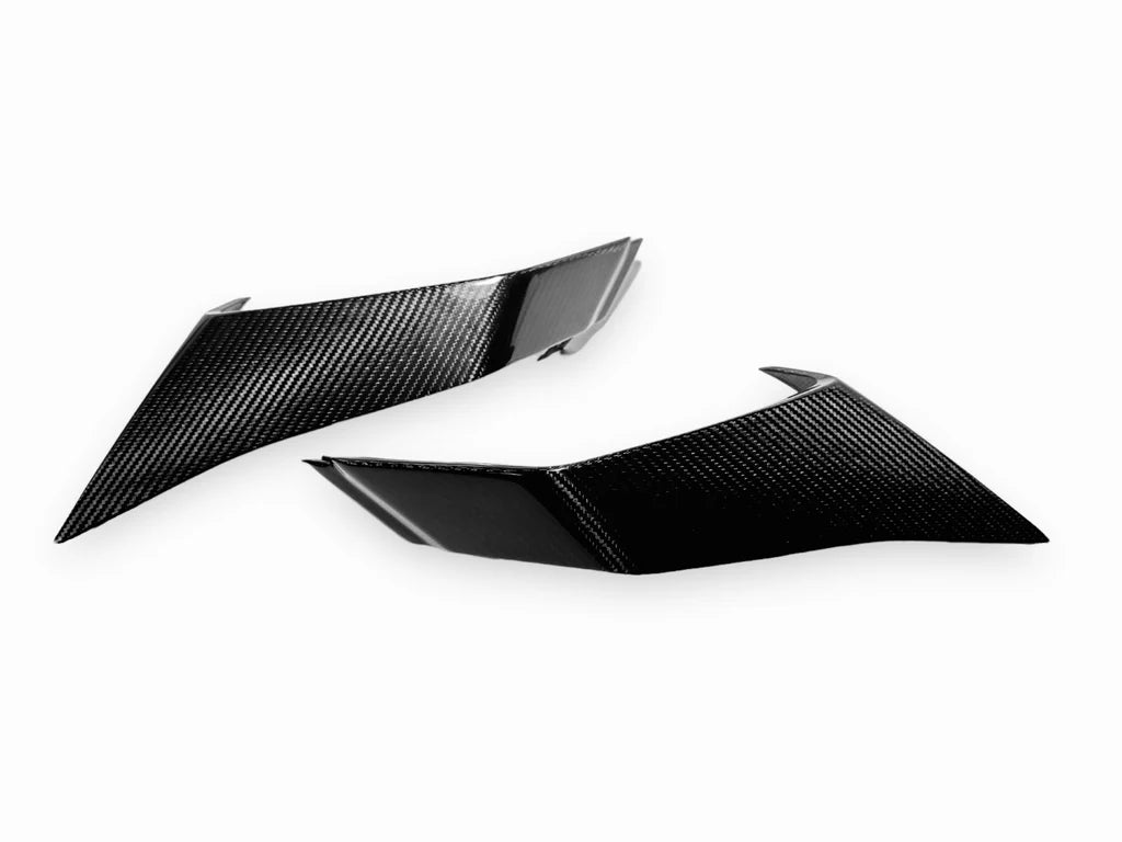 Can-Am Maverick R Carbon Fiber Tail Light Trim Kit image 0