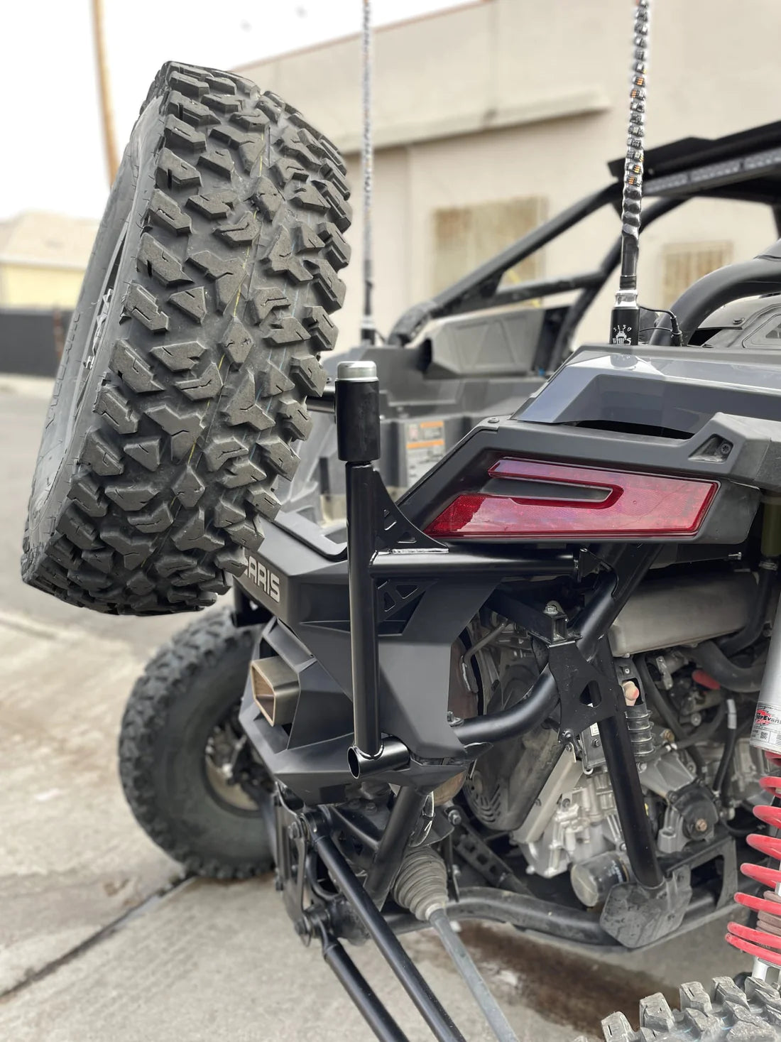 Polaris Rzr Pro R Swing Out Spare Tire Carrier By Fastlab image 0