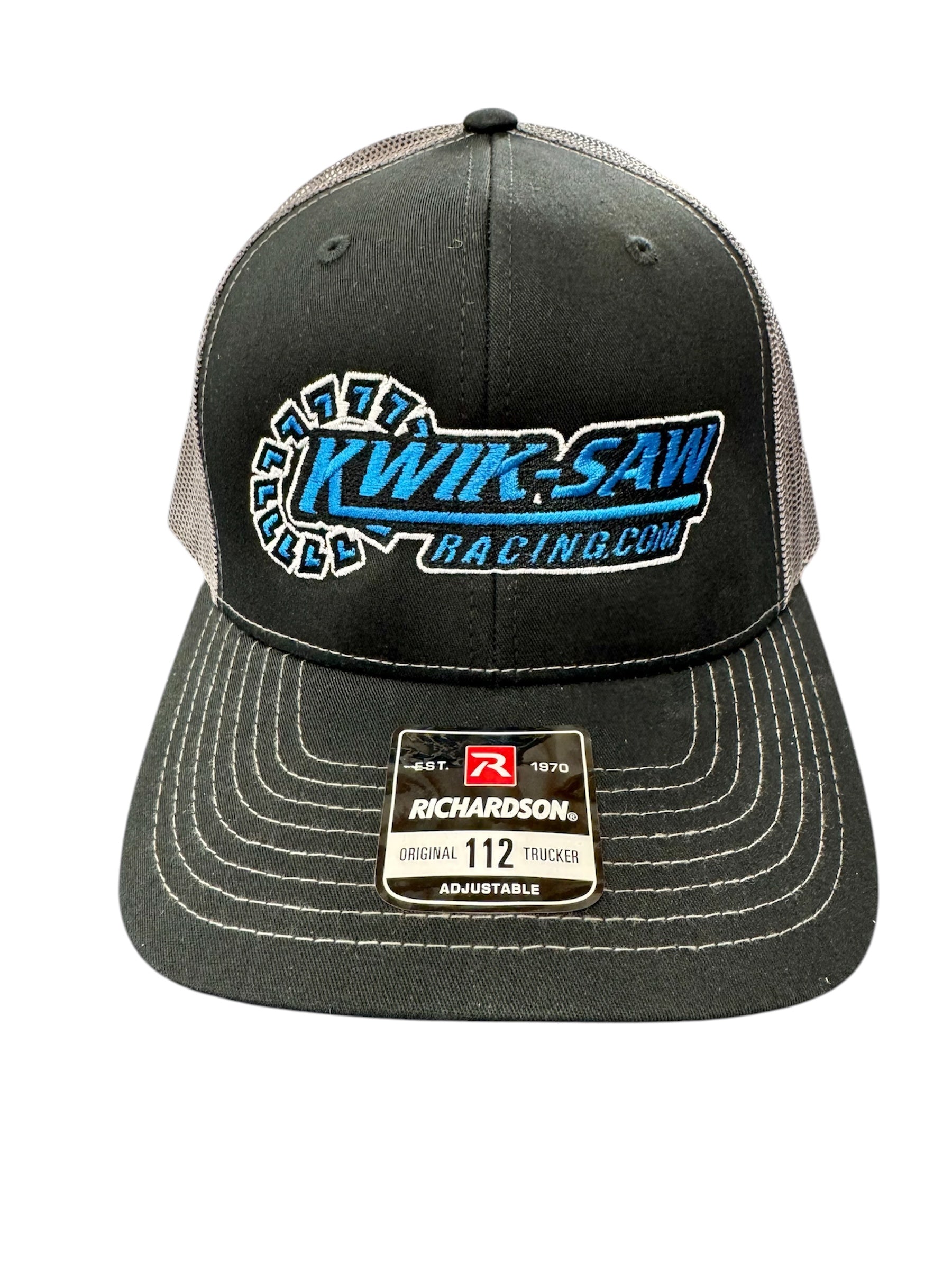 Snapback Curved Trucker Hat - Big Logo image 0
