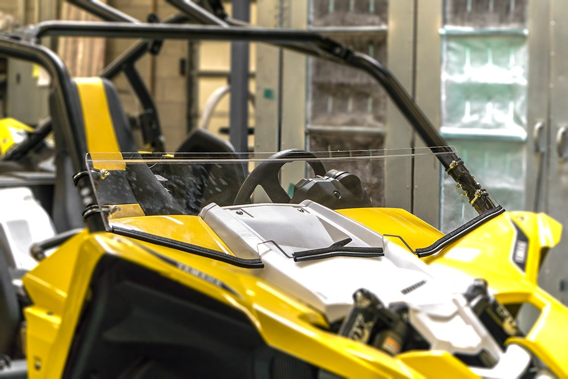 Yamaha Yxz1000R Clear Lexan Shorty Half Windshield image 0