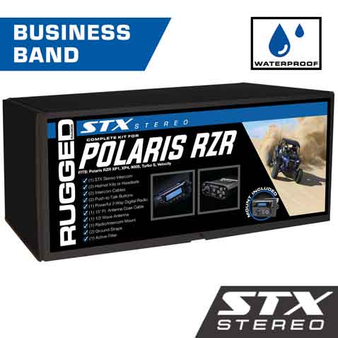 Polaris Rzr Stx Stereo Complete Utv Communication Kit image 0