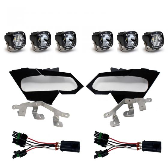 Can-Am X3 Headlight Kit S1 W/C Baja Designs image 0