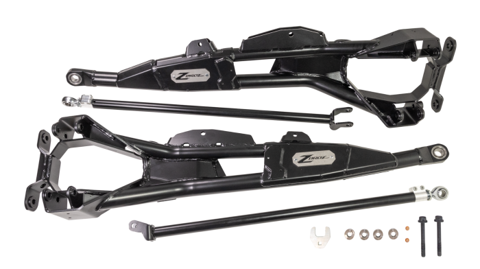 Polaris Turbo R / Pro S High Clearance Trailing Arms BLACK