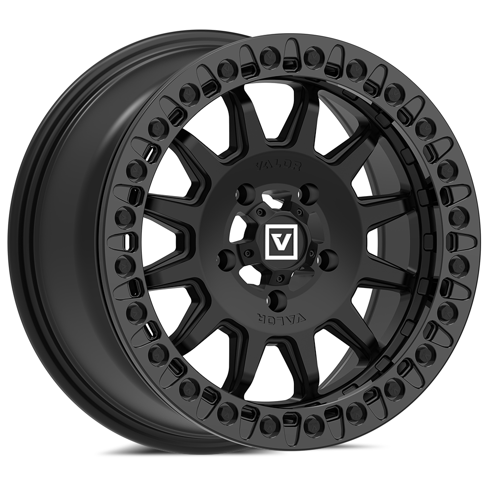 V09 Beadlock UTV Wheel Satin Black