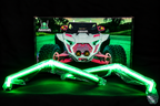 Polaris RZR Pro Series RGBW LED Chasing Fang Lights | App Control & Turn Signal Sync - view 4