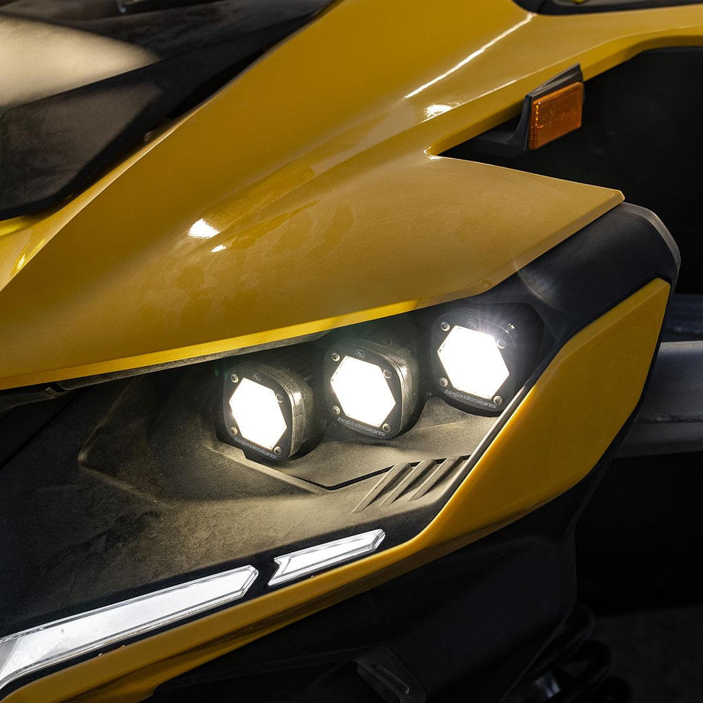 Can-Am Maverick R Triple S1 "Unlimited" Headlight Kit - Can-Am Maverick R 2024 image 1