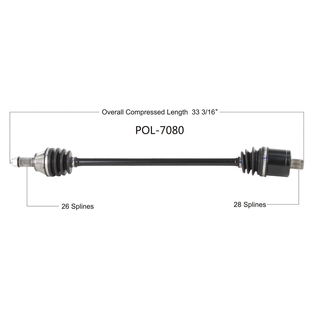 Polaris Rzr Turbo S Axle - OEM Replacement image 1