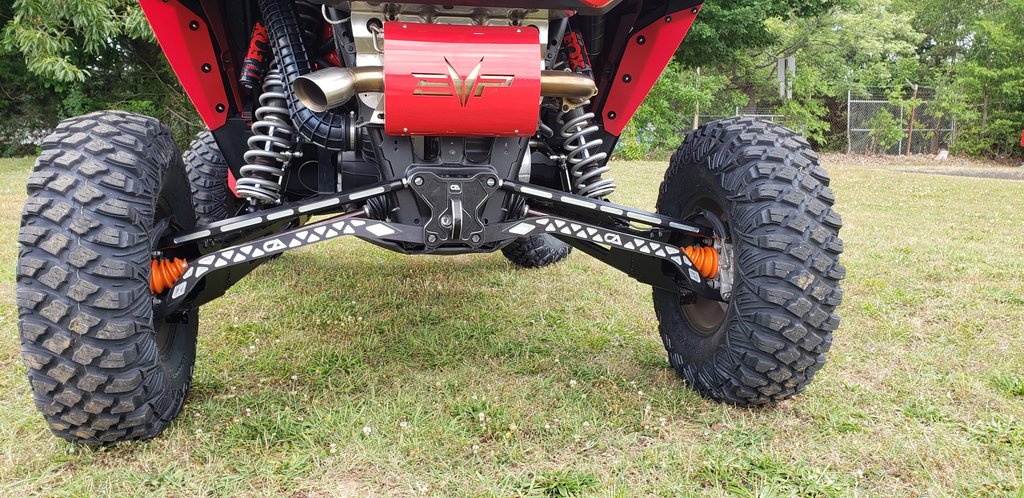 Polaris Rzr Turbo S High Clearance Rear Radius Rods image 1