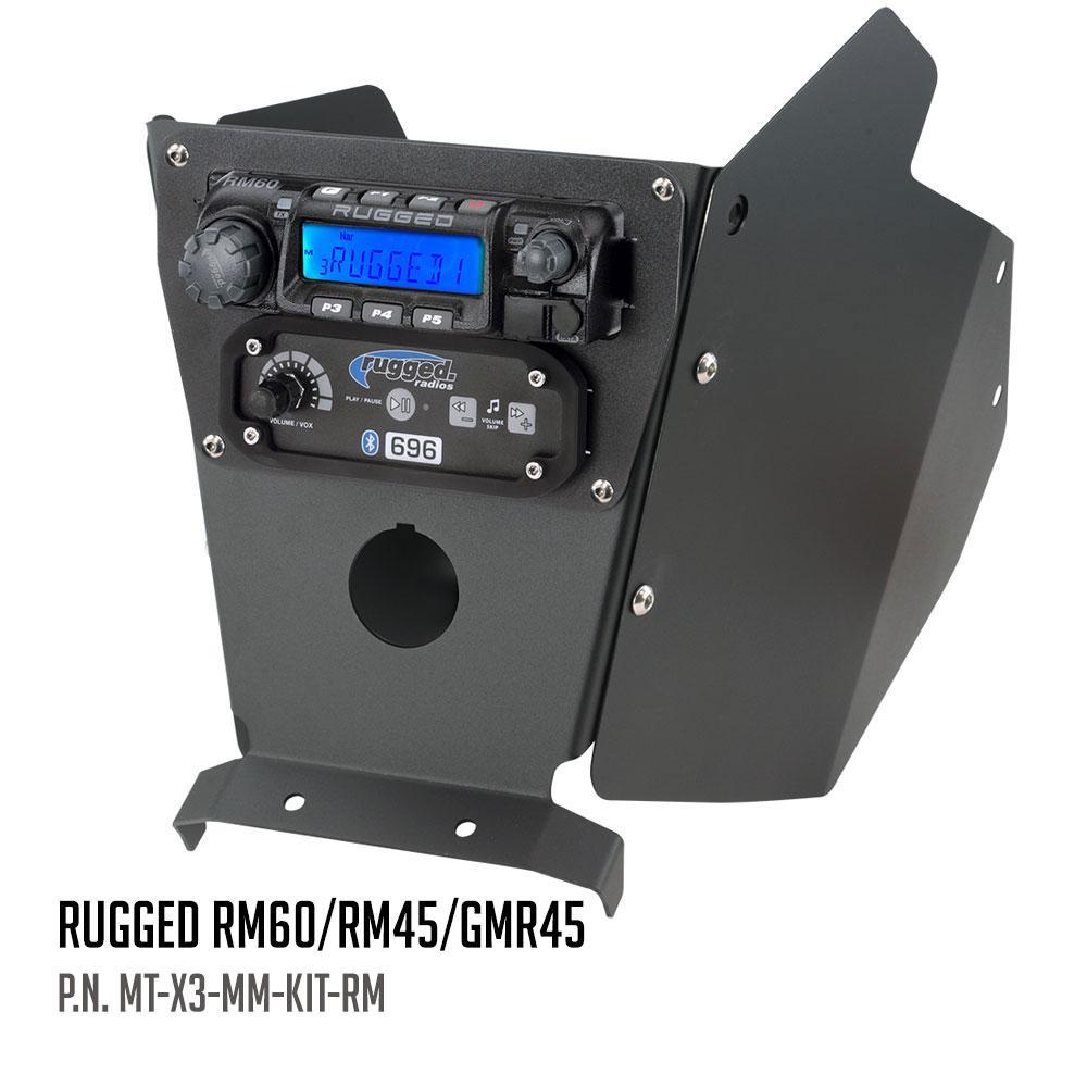 Can-Am X3 Multi-Mount Xl Kit For Radio And Intercom - Dash Mount image 2