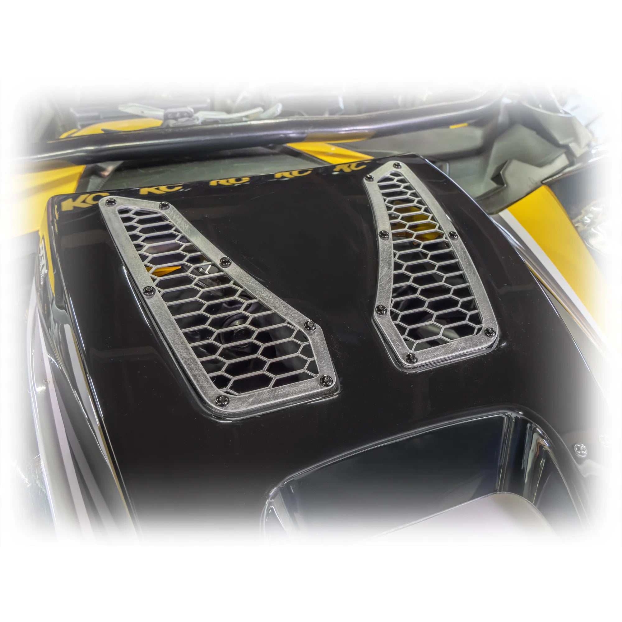 DRT Can-Am 2024+ Maverick R High Impact ABS Hood Scoop image 6