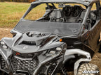 Can-Am Maverick R Scratch-Resistant Half Windshield - Superatv image 1