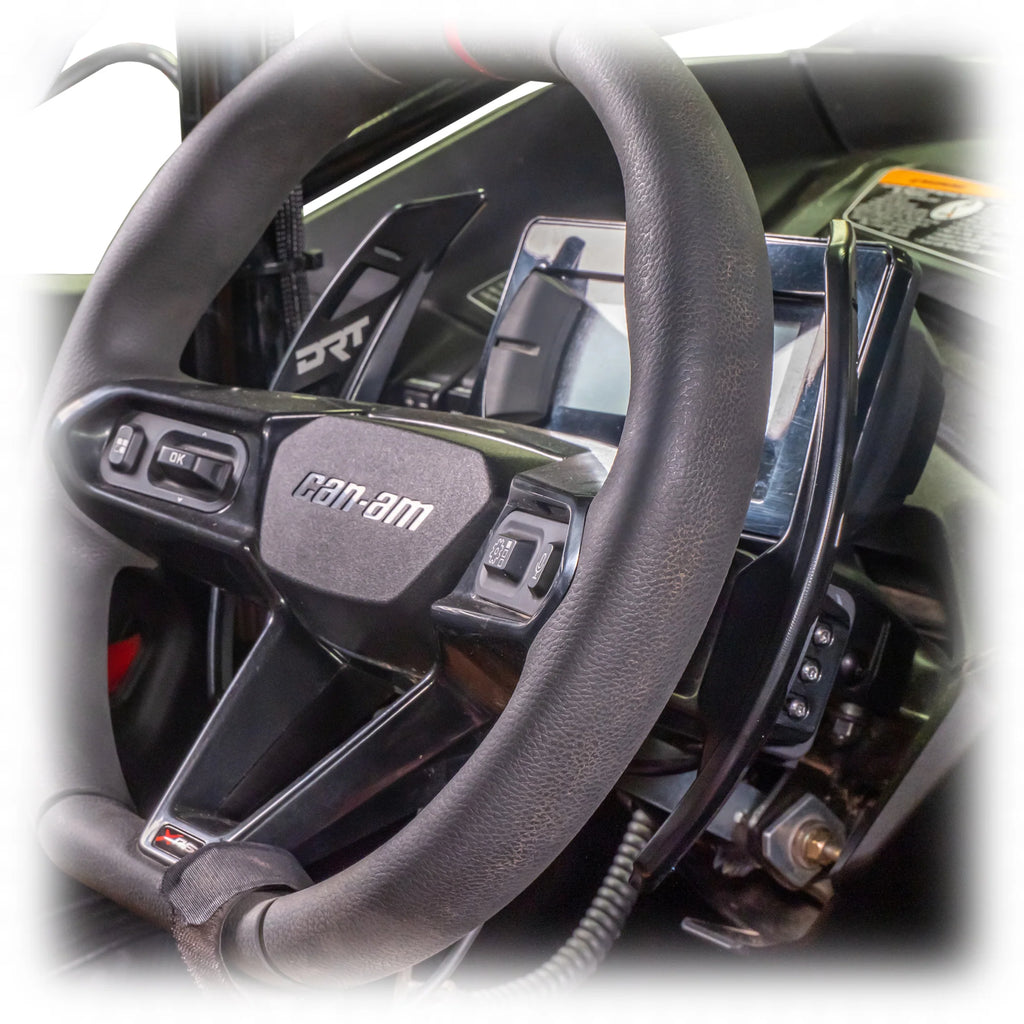DRT Can-Am 2024+ Maverick R Billet Paddle Shifters image 5