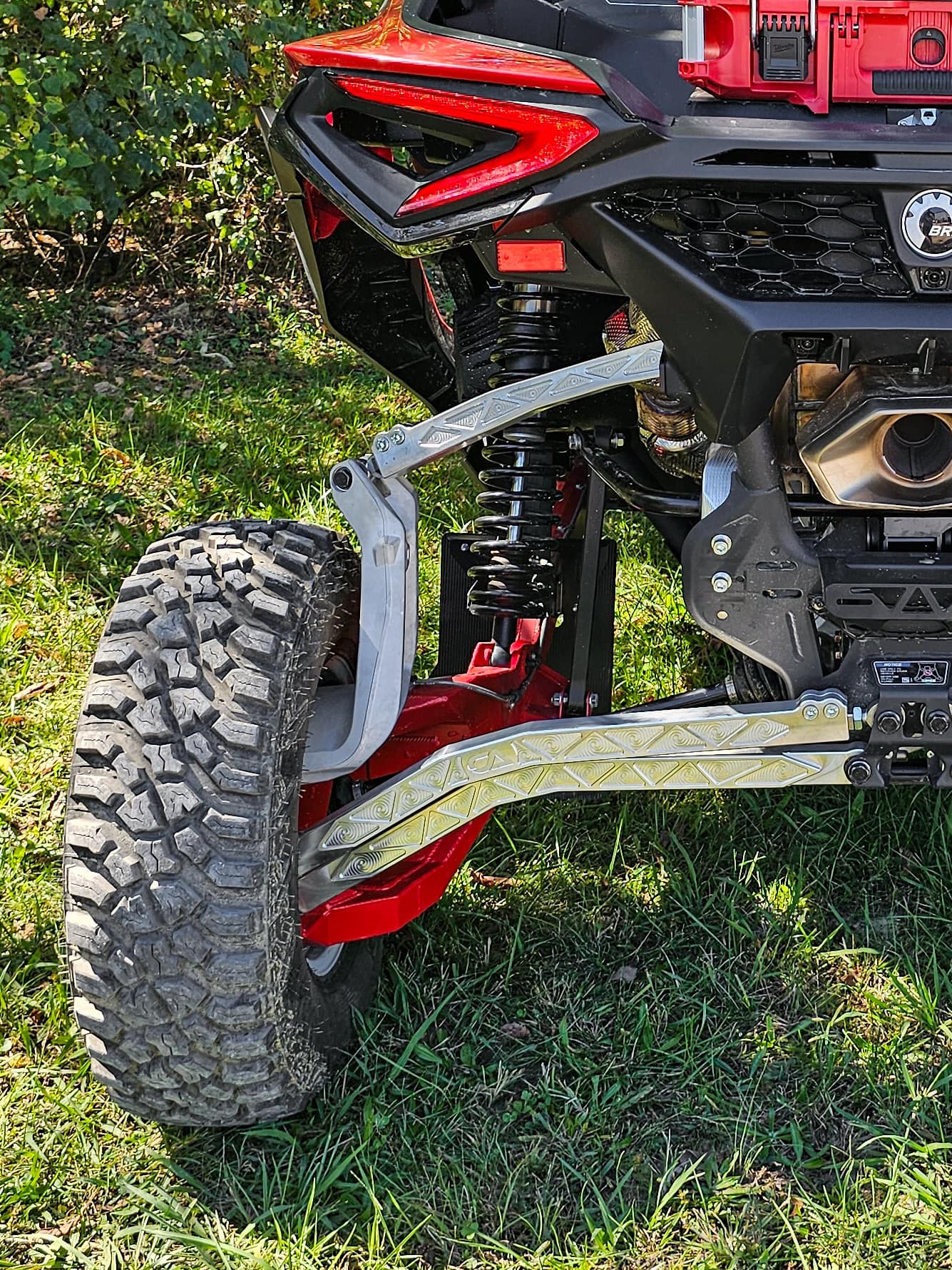 Can-Am Maverick R High Clearance Radius Rods - CA Tech image 3