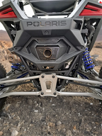 RZR Pro R Center Exit Slip-On Exhaust System - Trinity Racing image 2