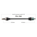 2014-2016 Rzr Xp 1000 Eps Oe Replacement Cv Axle image 0