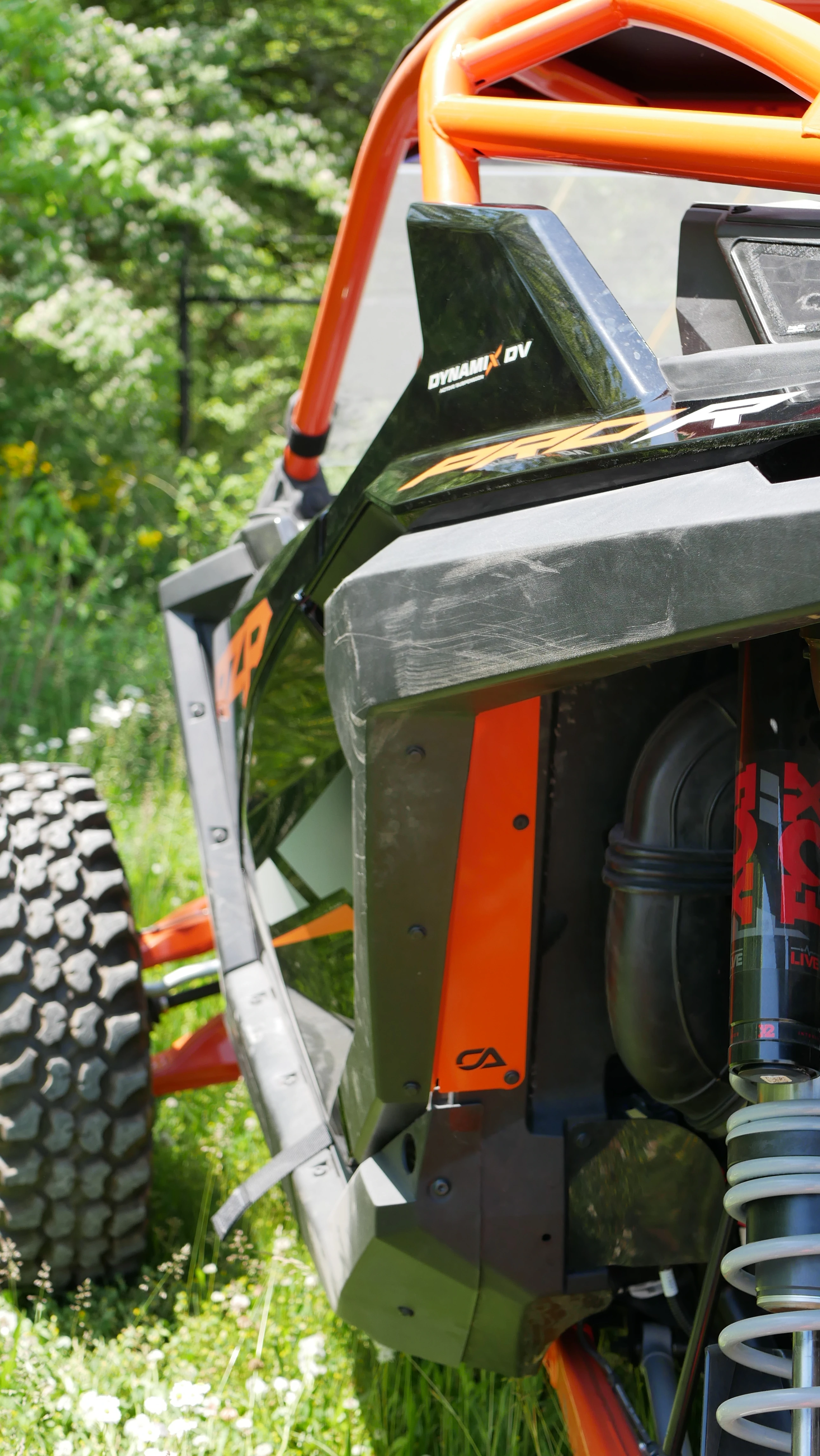 Polaris Rzr Pro R Rear Mud Guards - Ca Tech image 1