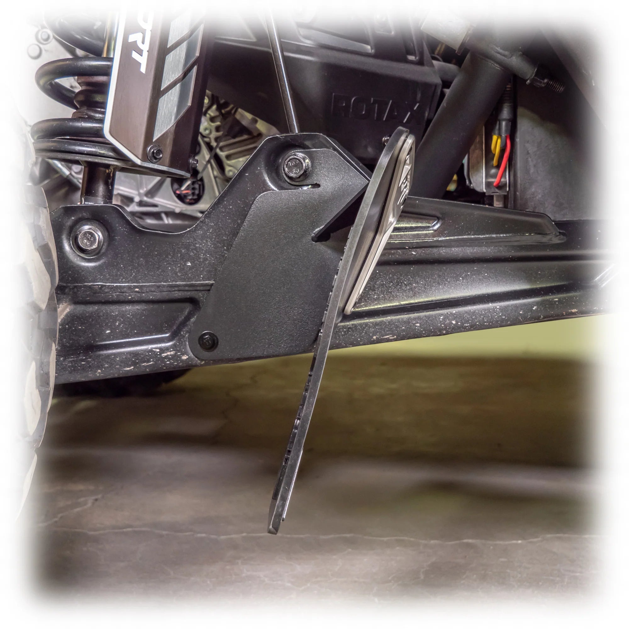 Can-Am 2017+ Maverick X3 Billet Aluminum Rock Guard Mud Flap Kit image 1