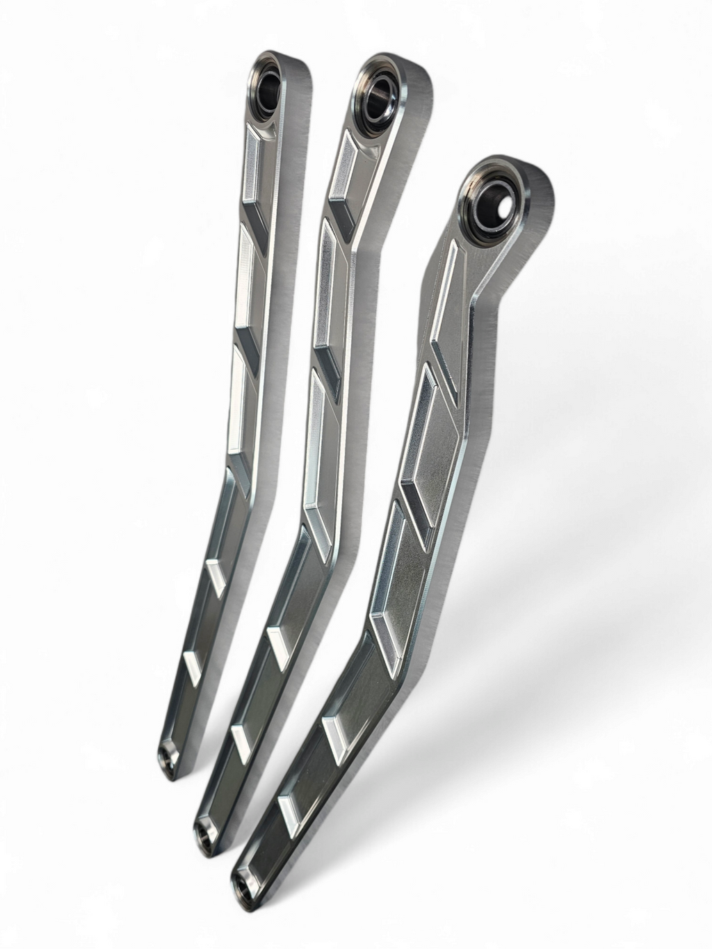 Can-Am X3 Maverick High Clearance Radius Rods in Clear Finish for 72" image 5