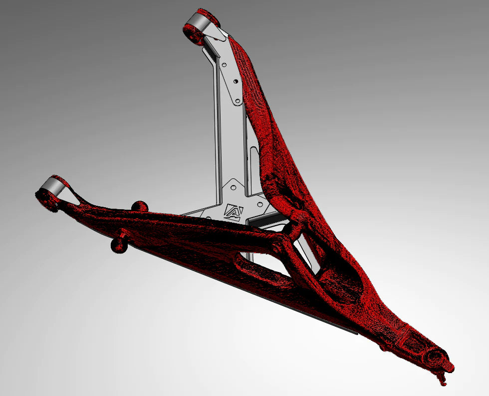 Ard Can-Am Maverick R Lower Arm Gusset Kit image 12