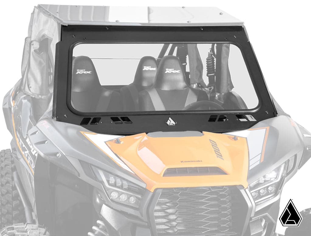Assault Industries Glass Windshield (Fits Kawasaki Teryx Krx 1000) image 0