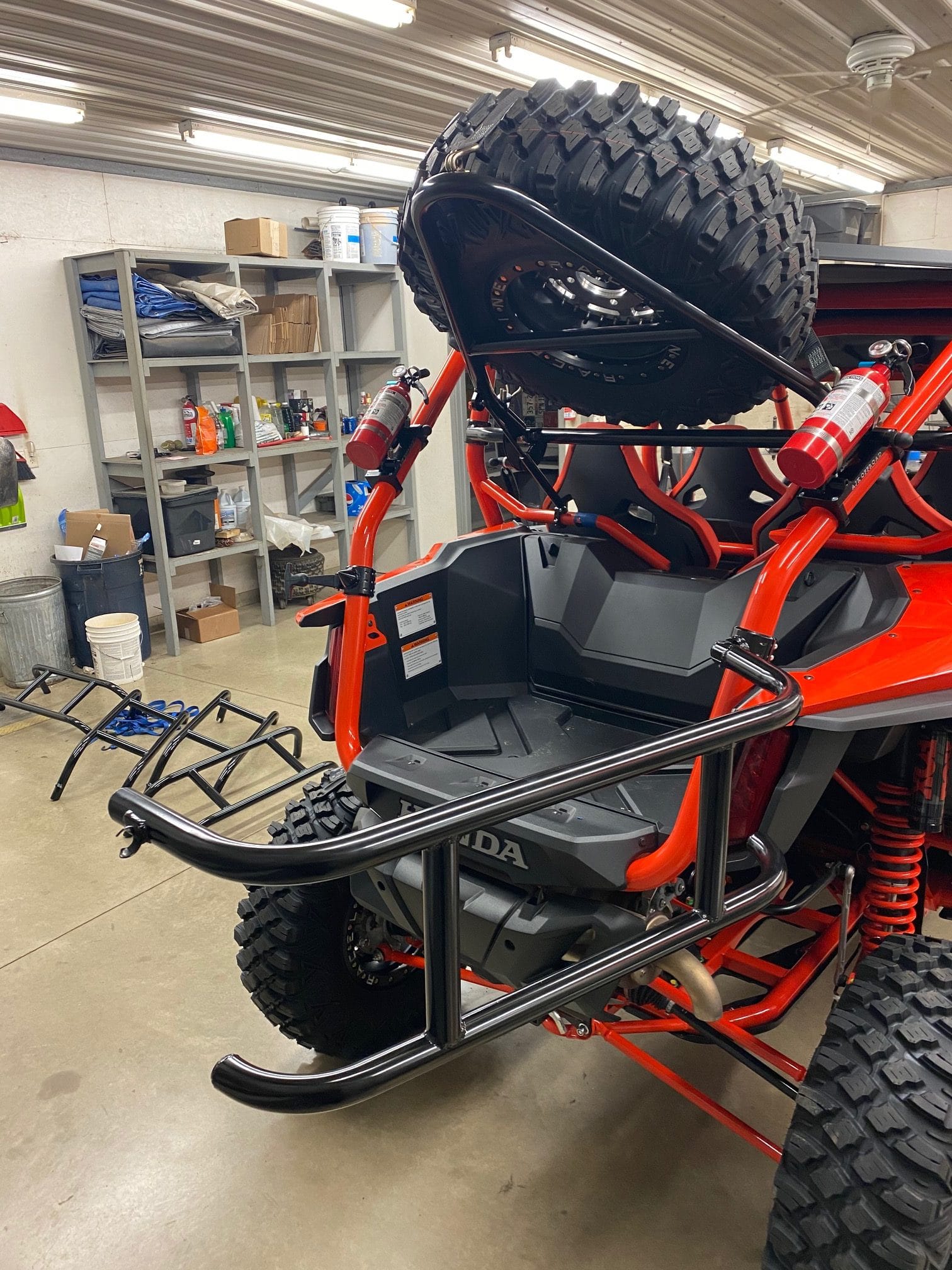 Honda Talon Swinging Bed Extender/Tailgate - Ajk Offroad image 2