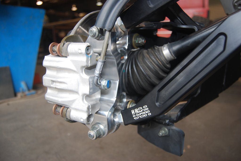 Rzr Turbo S Billet Rear Bearing Carrier/Spindle image 5