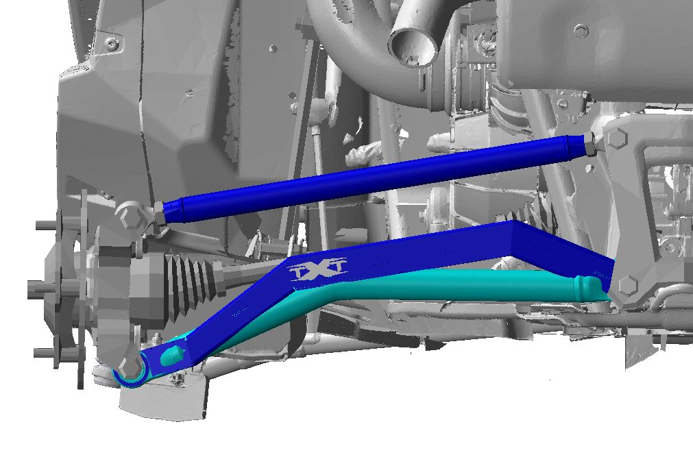 RZR PRO XP Radius Rod kit - XGC High Clearance - Teixeira Tech image 2