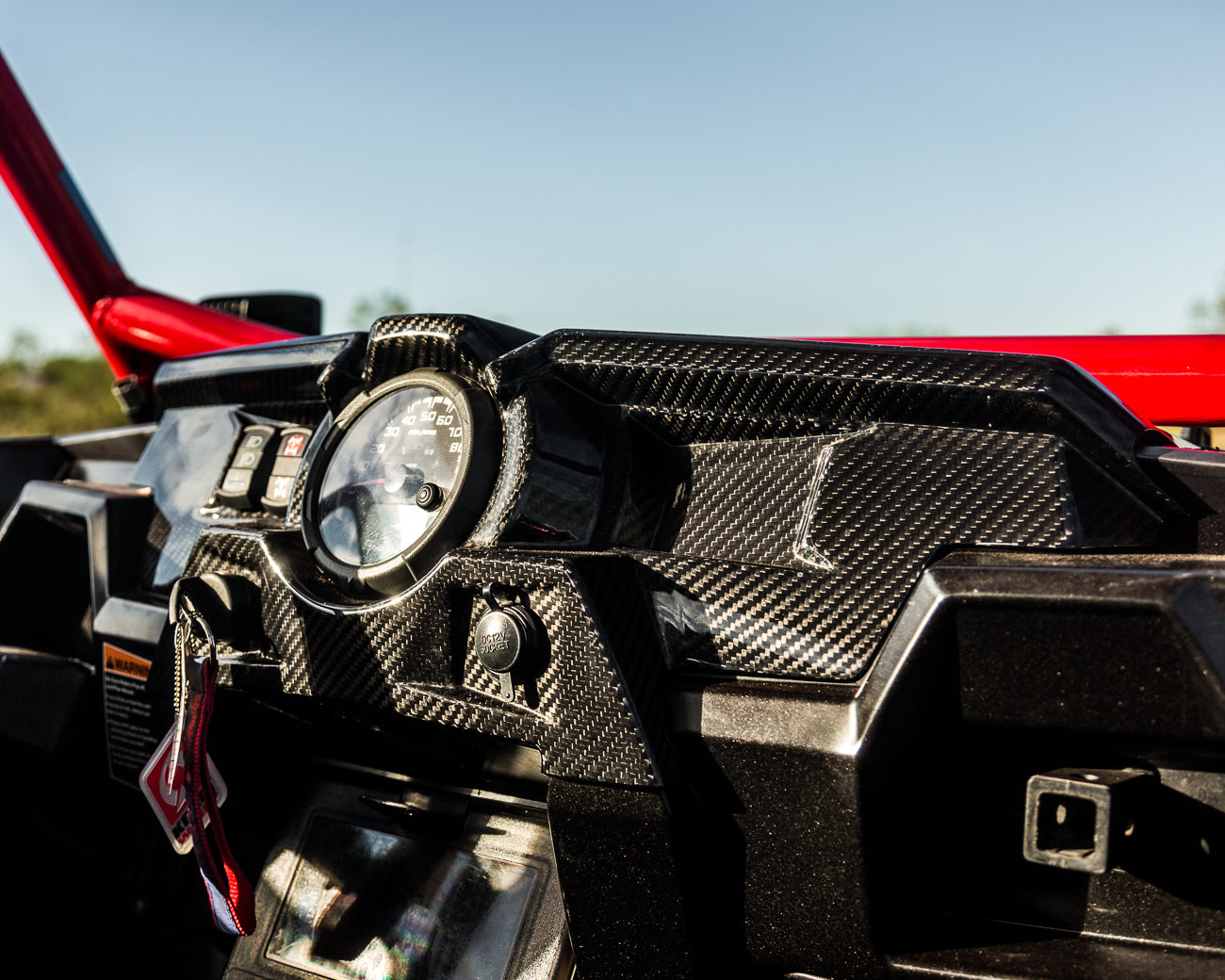 Agency Power Carbon Fiber Dash Polaris Rzr Xp 1000 | Turbo 14-16 image 1