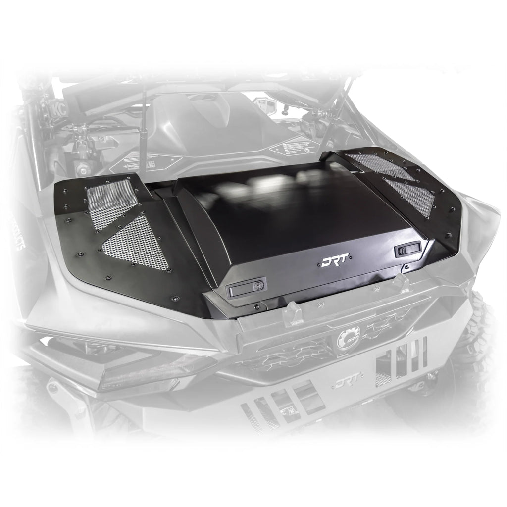 DRT Can-Am 2024+ Maverick R Aluminum Trunk Enclosure image 0