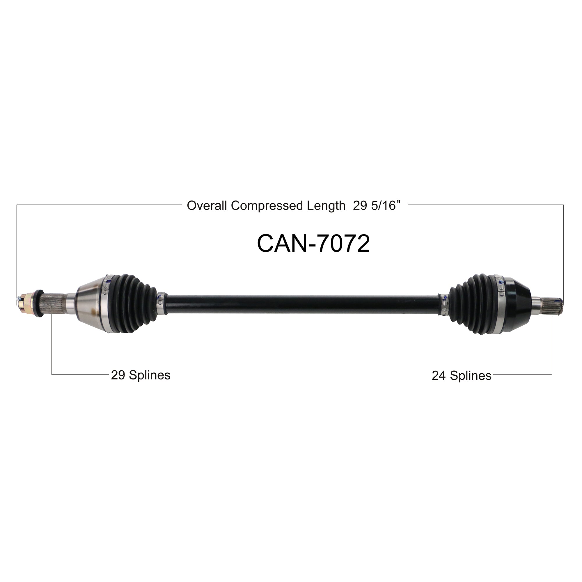 Can-Am Maverick X3 64" Oem Replacement Axle image 5