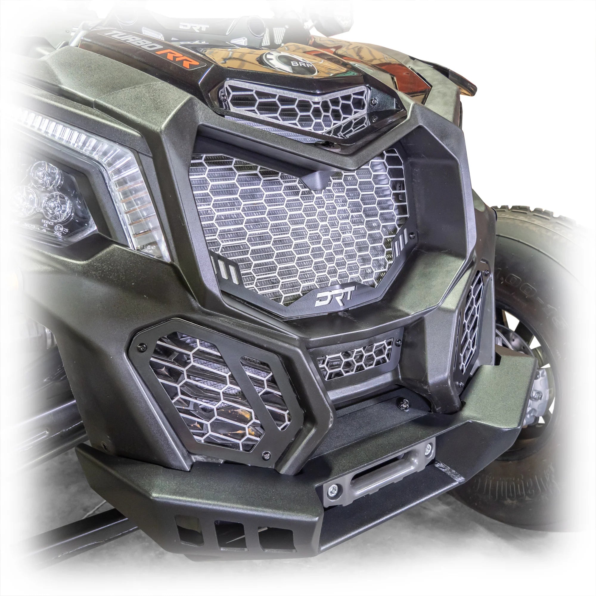 Can-Am X3 2017+ V2 Front Grill Kit 5-piece image 4