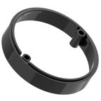 VCAP1 SATIN BLACK CAP RISER - ABS