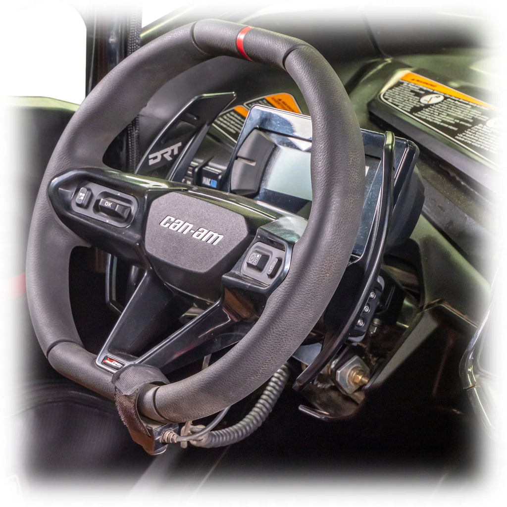 DRT Can-Am 2024+ Maverick R Billet Paddle Shifters image 6