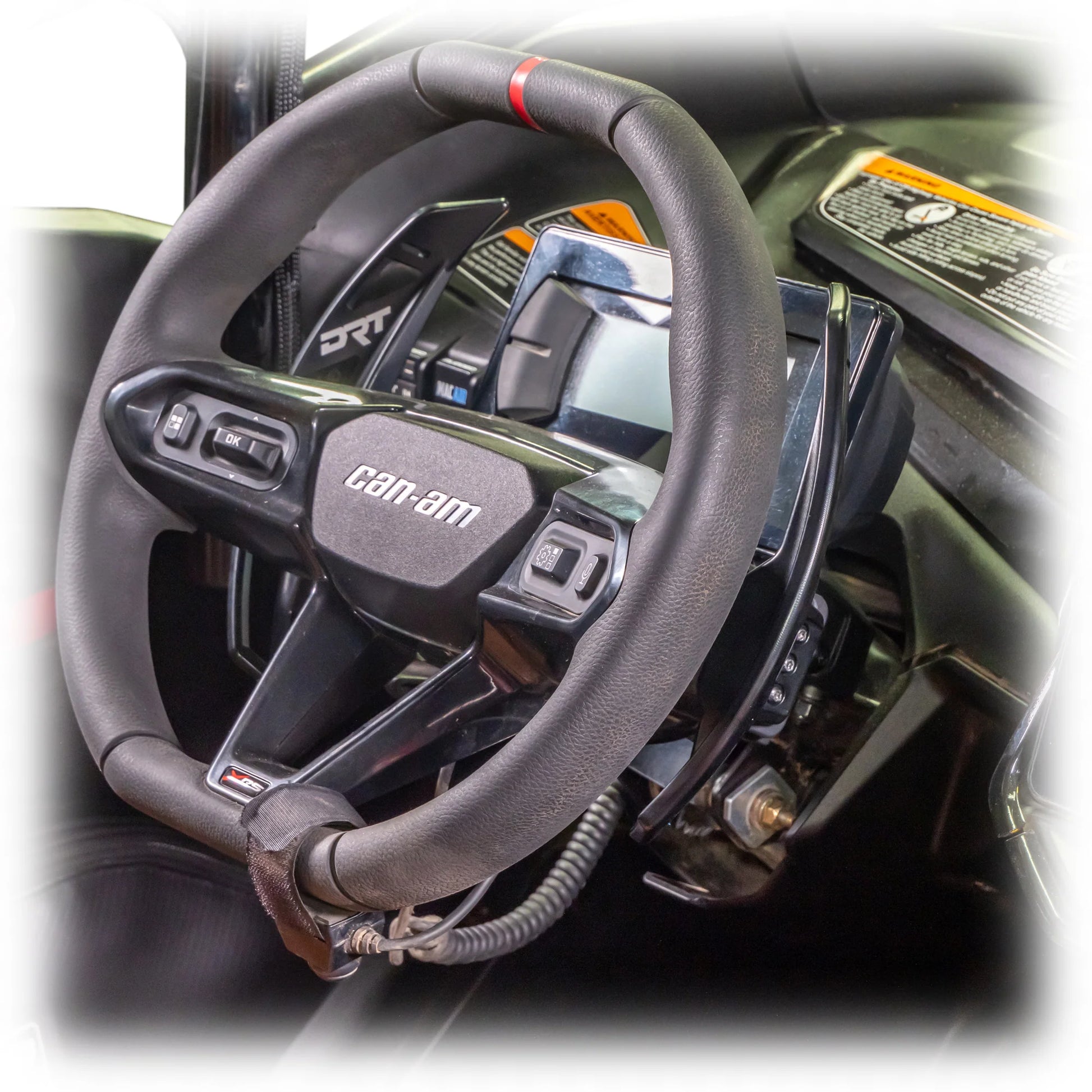 DRT Can-Am 2024+ Maverick R Billet Paddle Shifters image 6