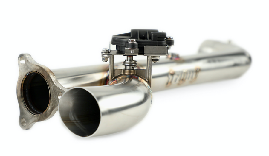 Side Piece Header Pipe With Electronic Cutout - Rzr Pro Xp image 2