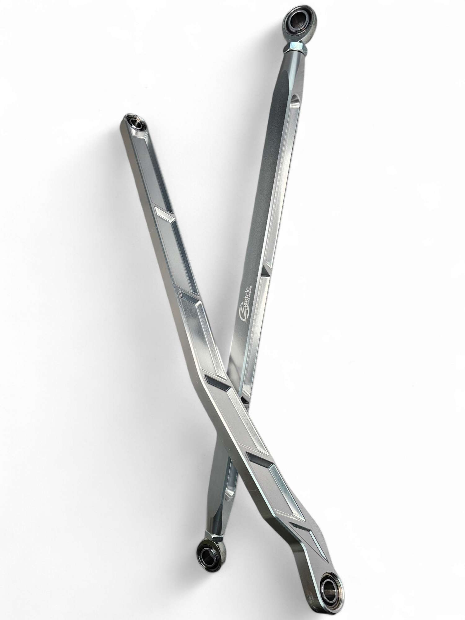 Polaris RZR Pro R, Pro S, Turbo R High Clearance Radius Rods in Clear Finish image 5