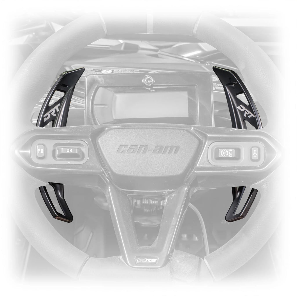 DRT Can-Am 2024+ Maverick R Billet Paddle Shifters image 0