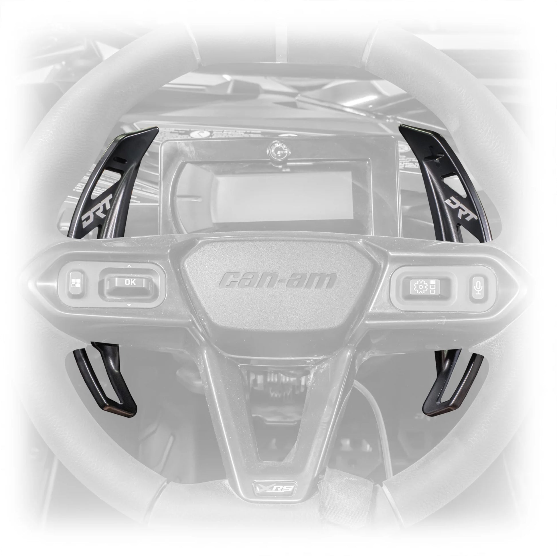 DRT Can-Am 2024+ Maverick R Billet Paddle Shifters image 0