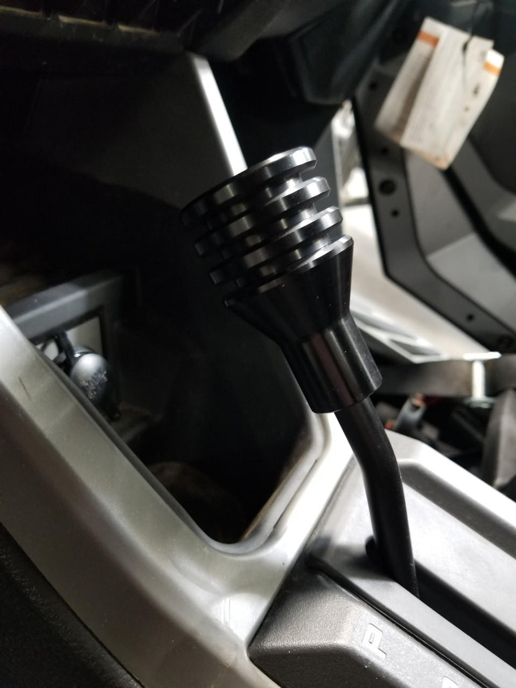 Utv Inc Rzr Pro R Black Shift Handle Knob image 2